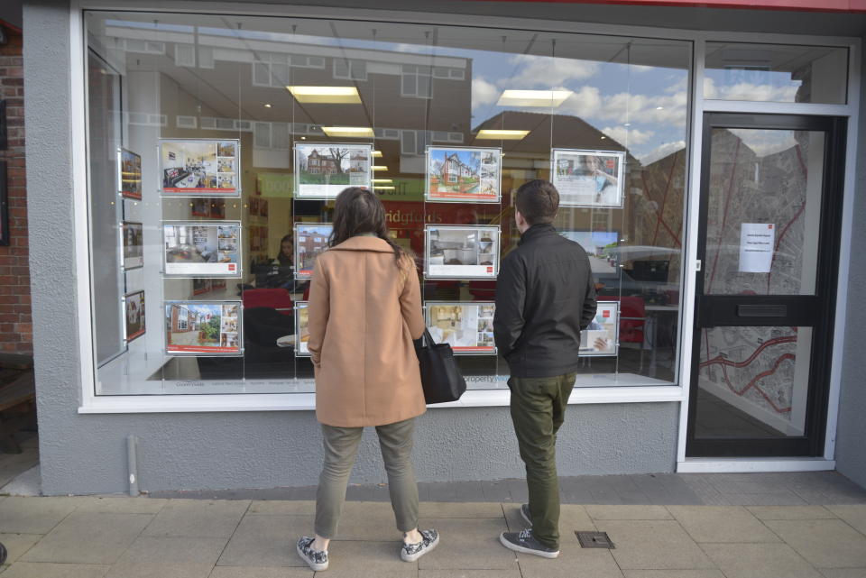 Price growth in the UK housing market is slowing, report various estate agents (Getty Images)