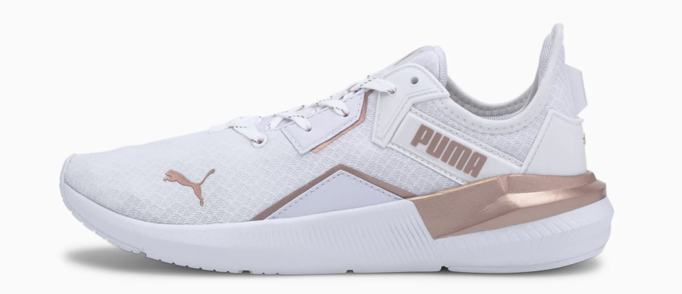 Puma Platinum Metallic Women's Training Shoes. PHOTO: Lazada