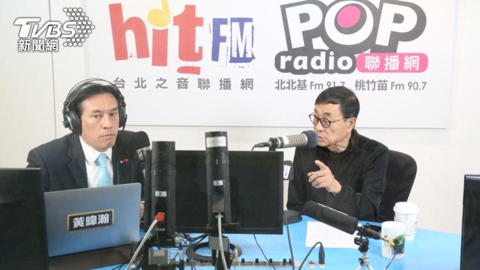 劉家昌今日接受黃暐瀚《POP撞新聞》廣播節目專訪。（圖／《POP撞新聞》提供）