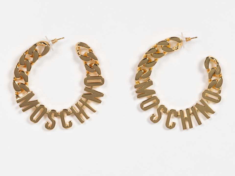 Moschino earrings, 2018. The Museum at FIT, gift of Veronica Webb