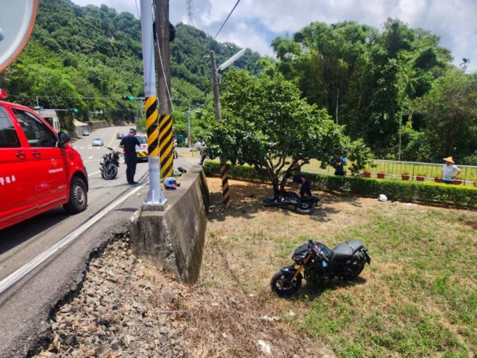 苗栗台三線重機事故頻傳，8月就奪走2命。（圖：消防局提供）