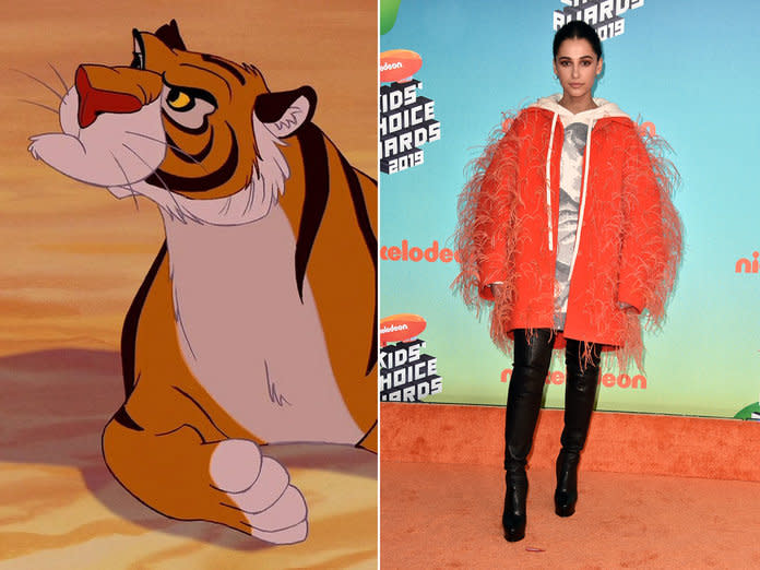Aladdin's Naomi Scott, who plays Jasmine in the live-action film, has been dressing like different characters from the movie. See her red carpet style.