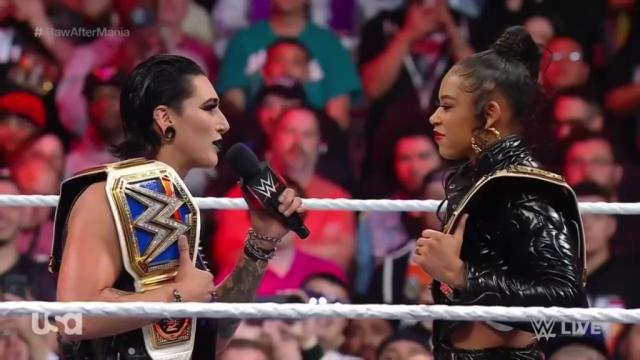 Rhea Ripley Confronts Bianca Belair On 4/3 WWE RAW, Teases Future Match