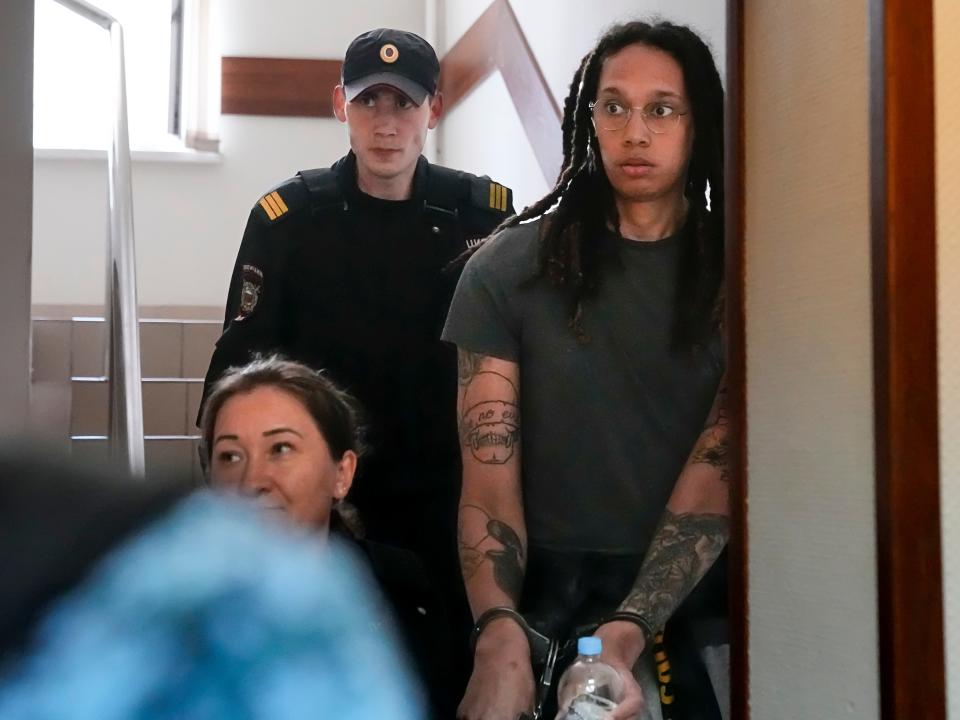 Brittney Griner court appearance in Russia