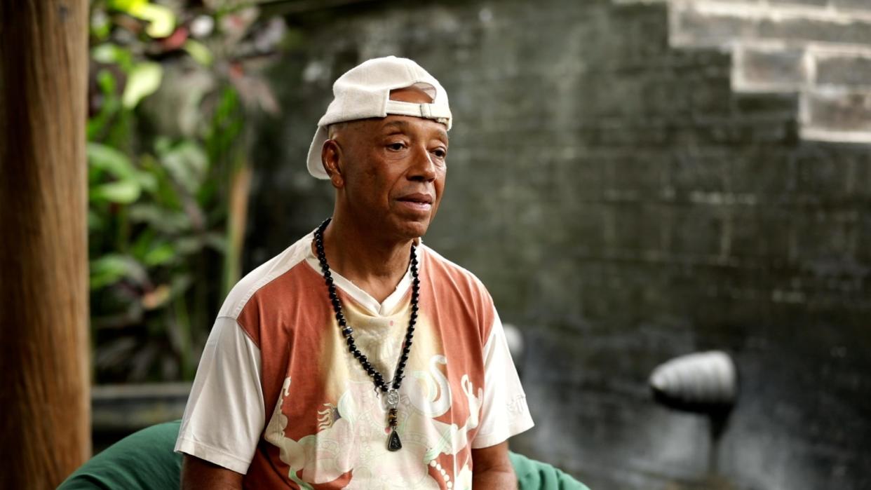 Former record executive Russell Simmons is interviewed on "In Depth with Graham Bensinger" on Sept. 22, 2023.