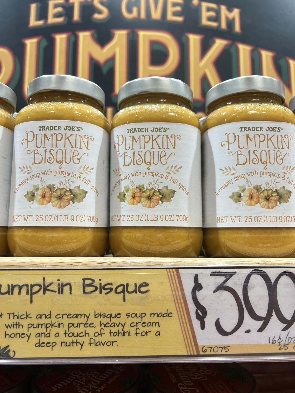 Jars of Pumpkin Bisque