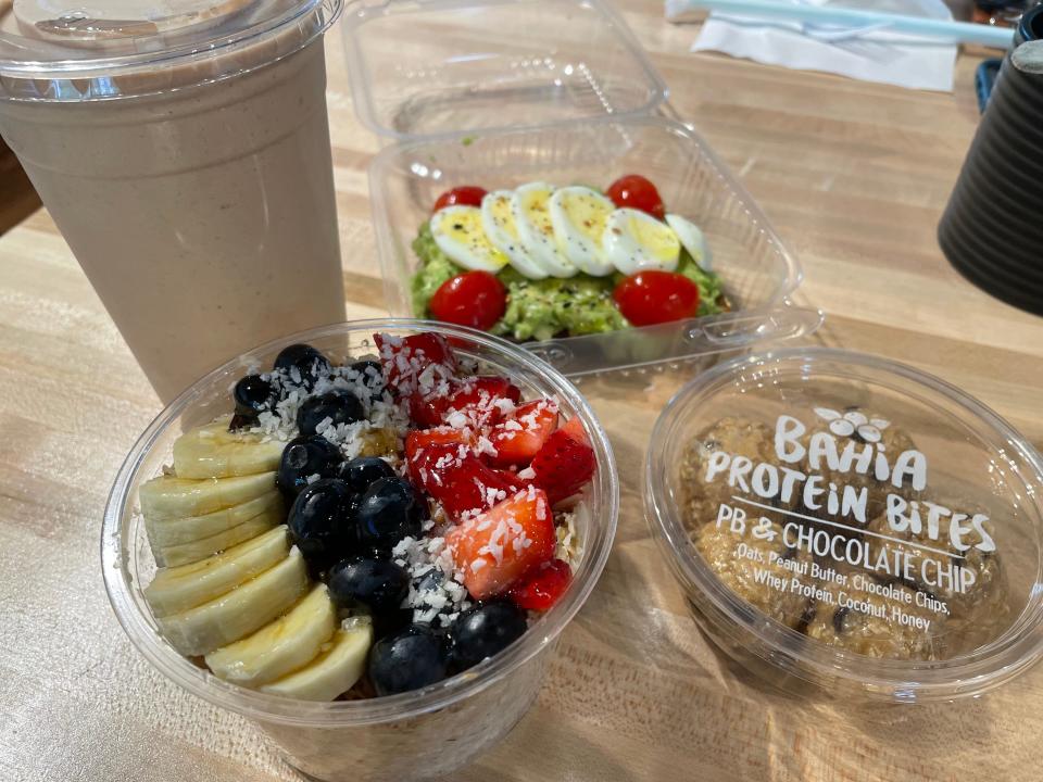 The Grub Scout reviewed Bahia Bowls Acai Cafe in July 2022.