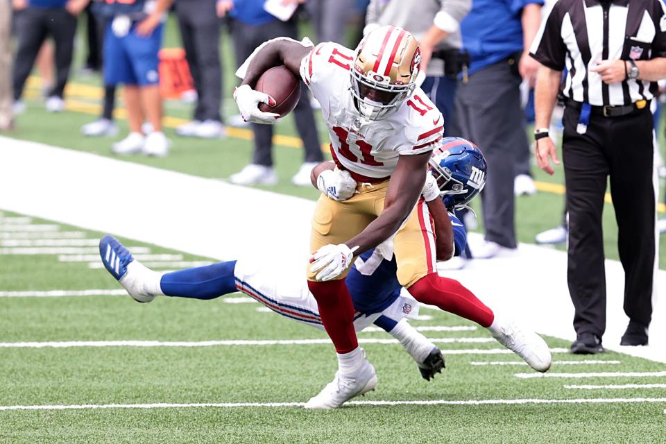The NFL Week 3 Thursday Night Football game between the San Francisco 49ers and New York Giants can be seen on Amazon Prime Video.
