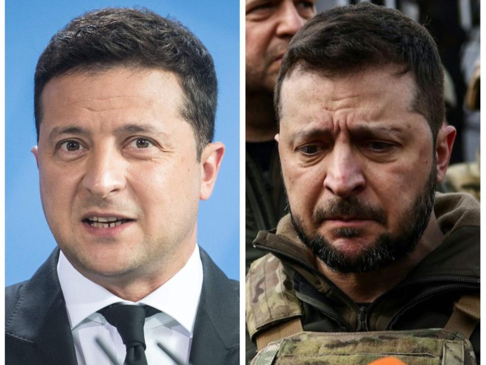 zelenskyy before and after ukraine war