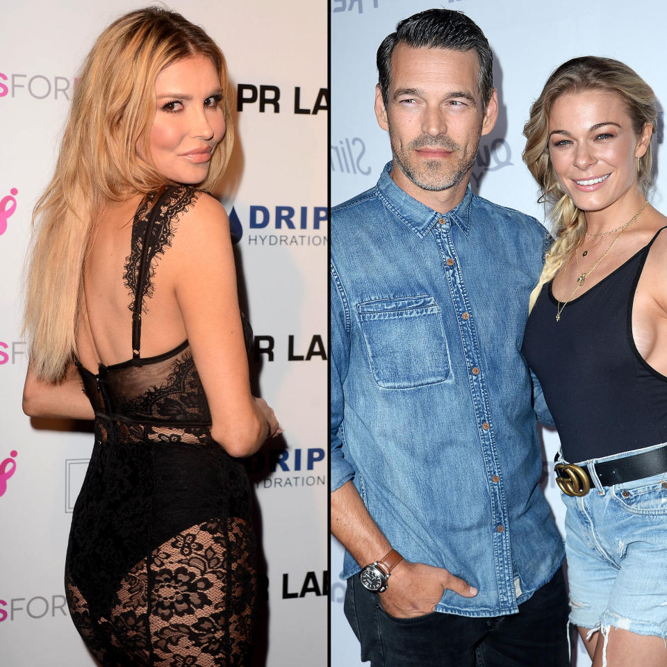 Brandi Glanville and Eddie Cibrian