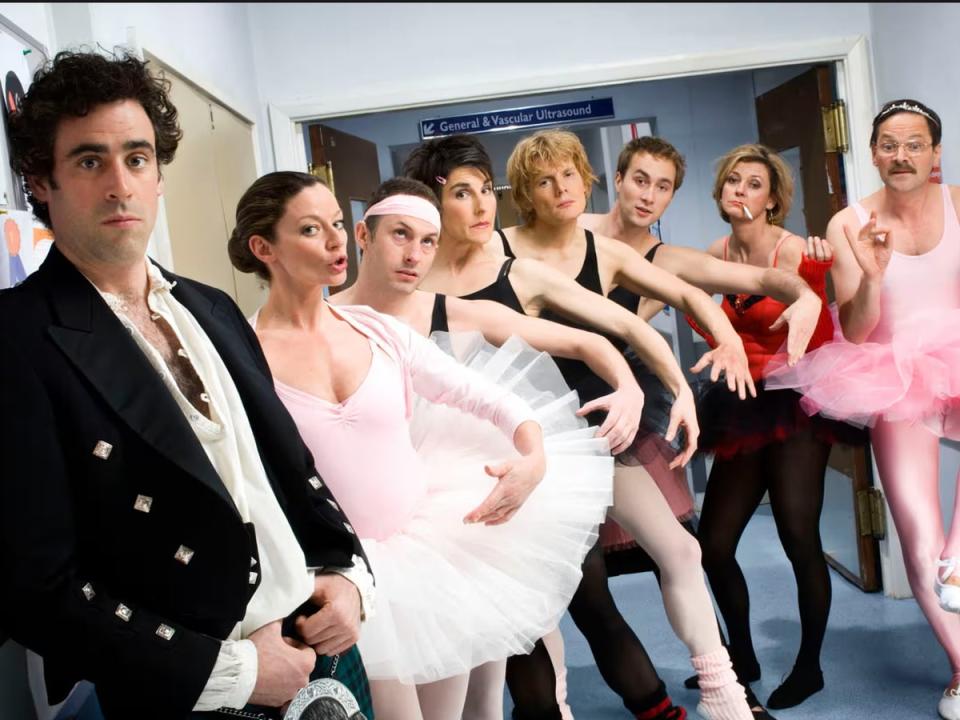 The cast of ‘Green Wing’ have reunited for a new six-part audio series (Channel 4)