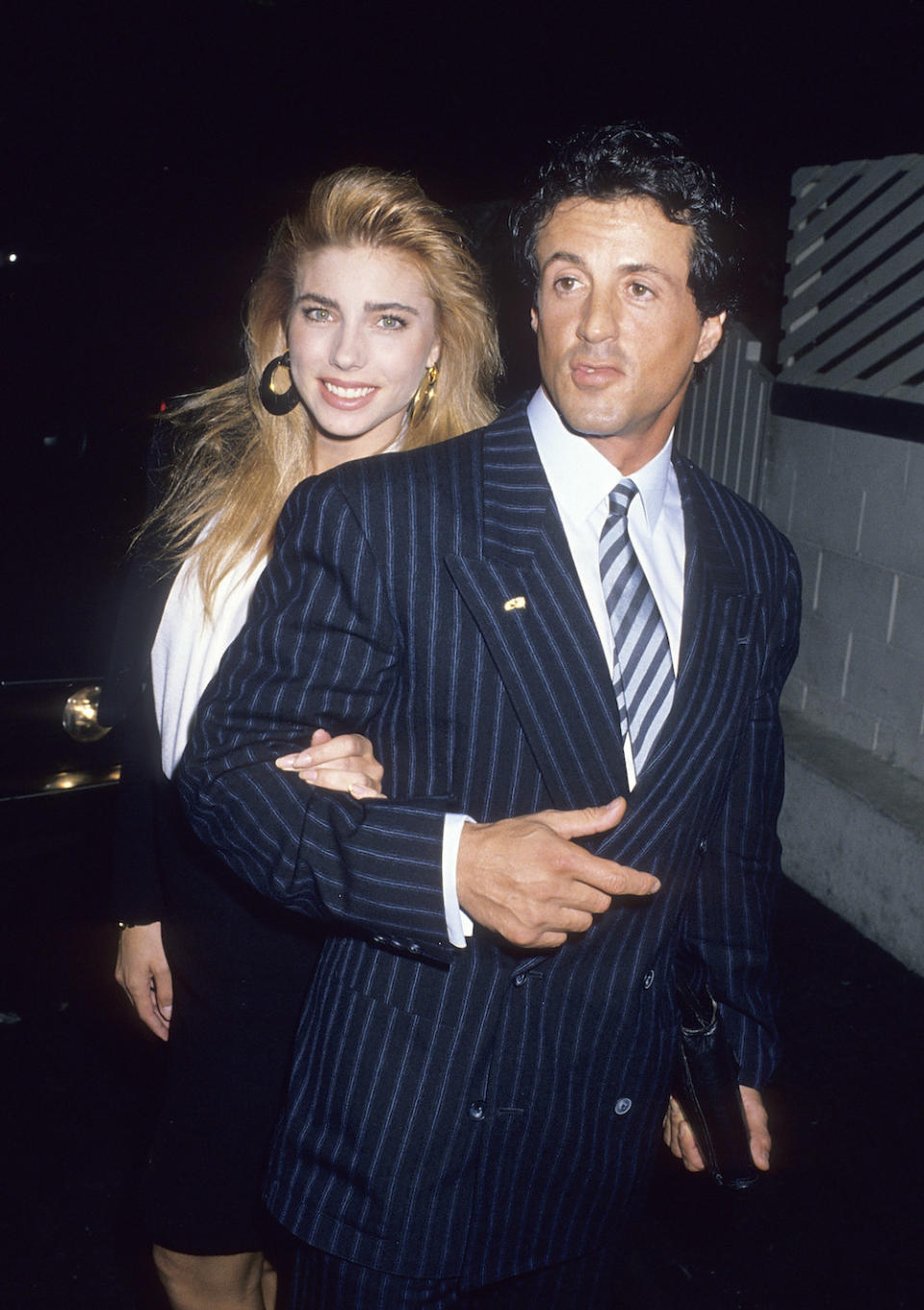 Jennifer Flavin and Sylvester Stallone