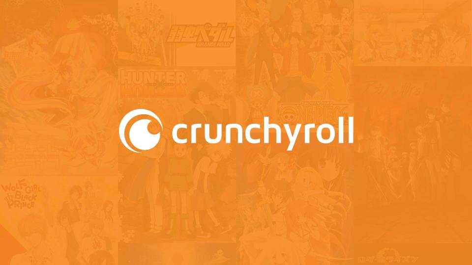 Crunchyroll logo, best anime streaming service