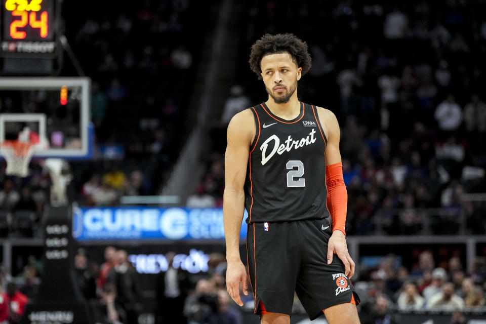 Cade Cunningham。（Photo by Nic Antaya/Getty Images）