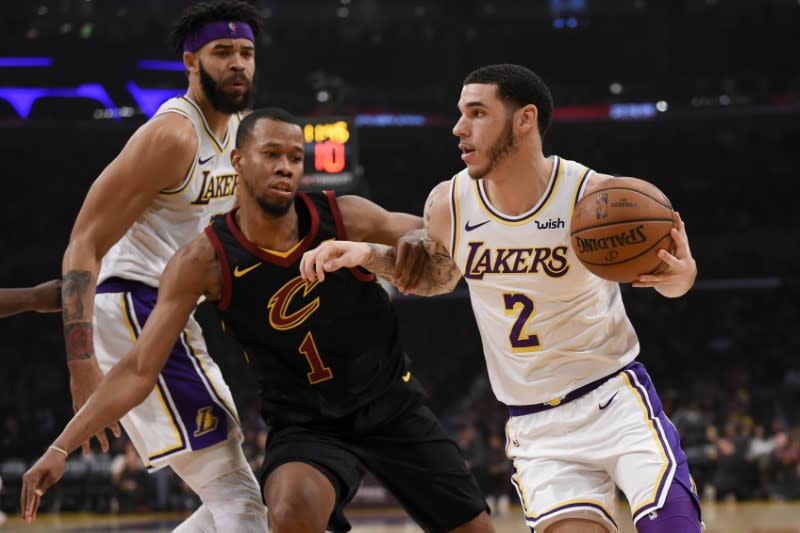 NBA: Cleveland Cavaliers at Los Angeles Lakers