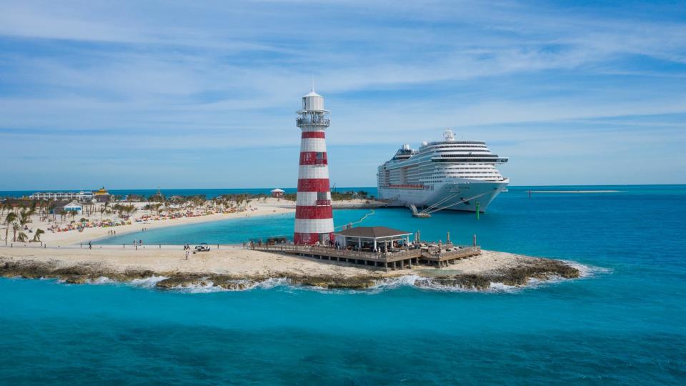 On MSC's Ocean Cay, guests can enjoy 2 miles of pristine, white-sand beach spread across eight separate beaches throughout the island.