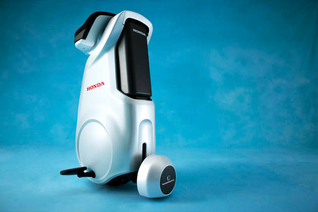 Honda Motor Company unveiled its new UNI-CUB personal mobility device