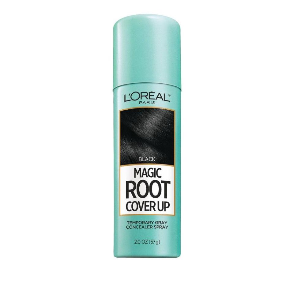 <p><a href="https://go.redirectingat.com?id=74968X1596630&url=https%3A%2F%2Fwww.target.com%2Fp%2Fl-oreal-paris-magic-root-cover-up-black-2-0oz%2F-%2FA-17457618&sref=https%3A%2F%2F" rel="nofollow noopener" target="_blank" data-ylk="slk:Shop Now;elm:context_link;itc:0;sec:content-canvas" class="link ">Shop Now</a></p><p>Magic Root Cover Up</p><p>$12.69</p><p>target.com</p><span class="copyright">target.com</span>