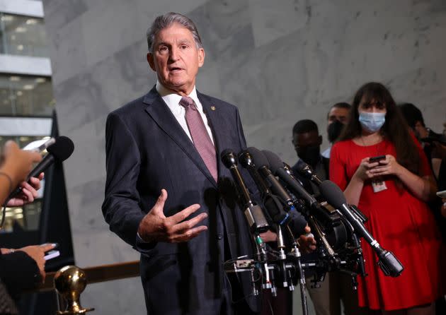 West Virginia Sen. Joe Manchin (D) has endorsed the Freedom to Vote Act, but he and Arizona Sen. Kyrsten Sinema (D) still aren't on board with potential filibuster reform efforts. (Photo: Kevin Dietsch via Getty Images)