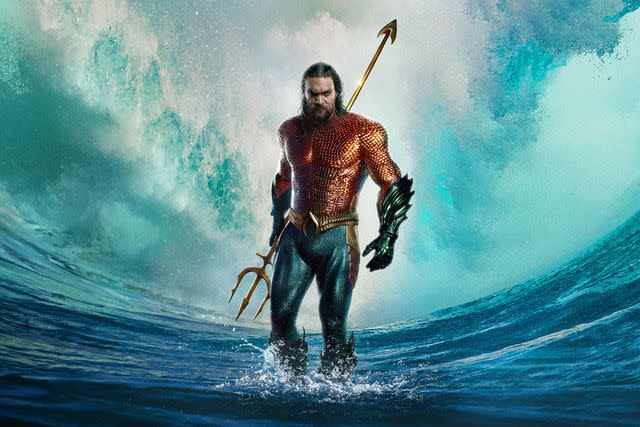 <p>Warner Bros. Pictures</p> Jason Momoa in 'Aquaman and the Lost Kingdom'