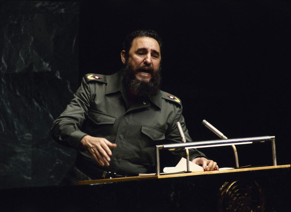 Fidel Castro dies at 90: His life in photos