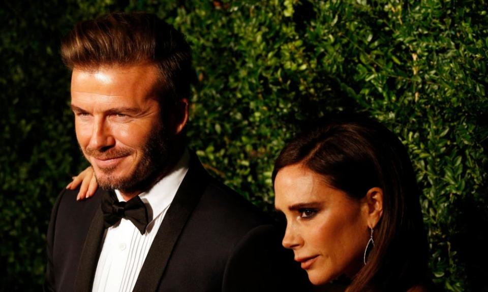 David and Victoria Beckham.