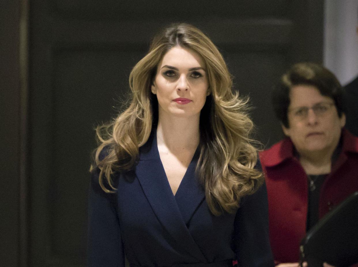 Hope Hicks expected to leave her post as White House communications director at some point over the next few weeks: AP
