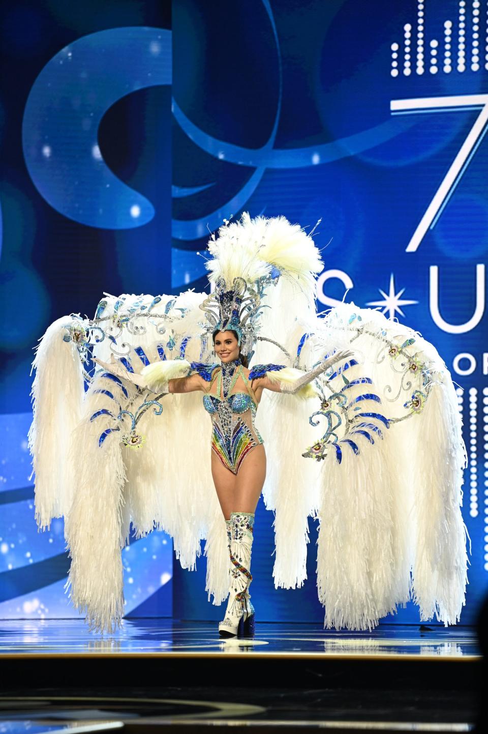 Miss Argentina in the 2023 Miss Universe Costume Contest.