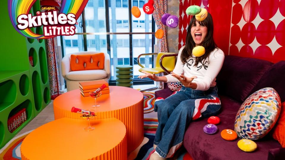 Skittles will cover one year’s rent in the studio apartment designed by Dani Klarić, Gen-Z TikTok sensation and maximalist interior decorator. Mars, Incorporated