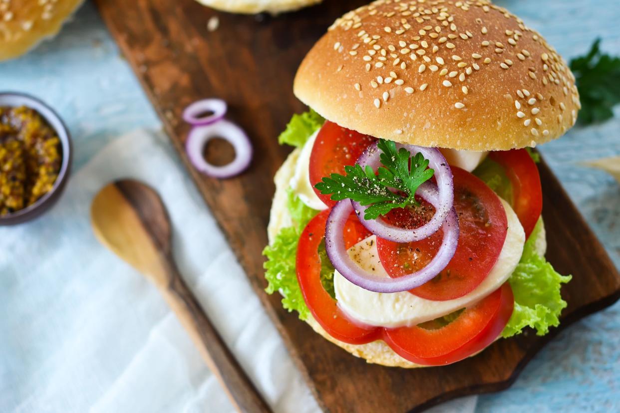 Giada De Laurentiis Burger A La Pizzaiola