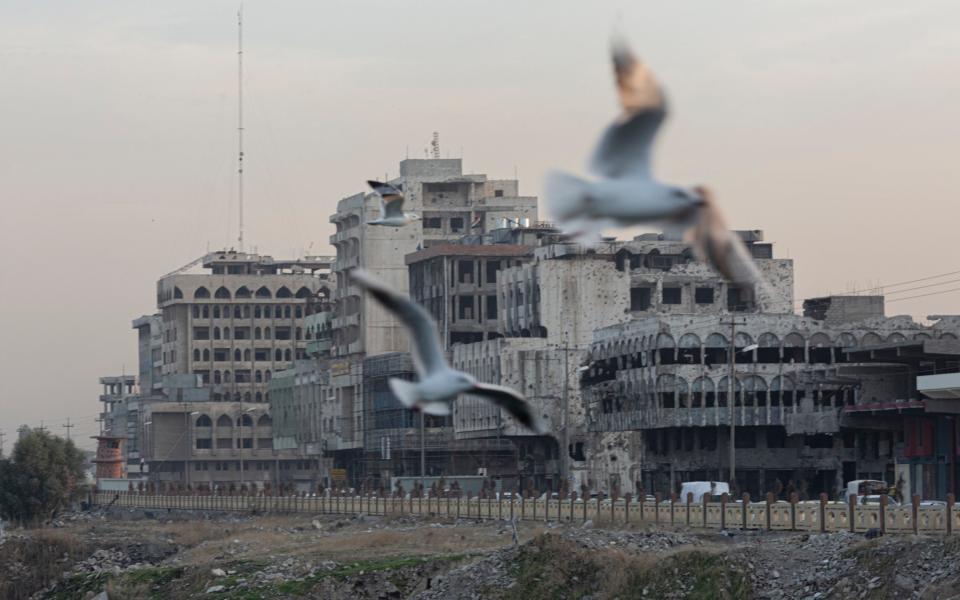 Buildings damaged during the battle to oust Islamic State from Mosul - Sam Tarling 