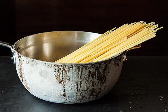 How to Salt Your Pasta Water on Food52