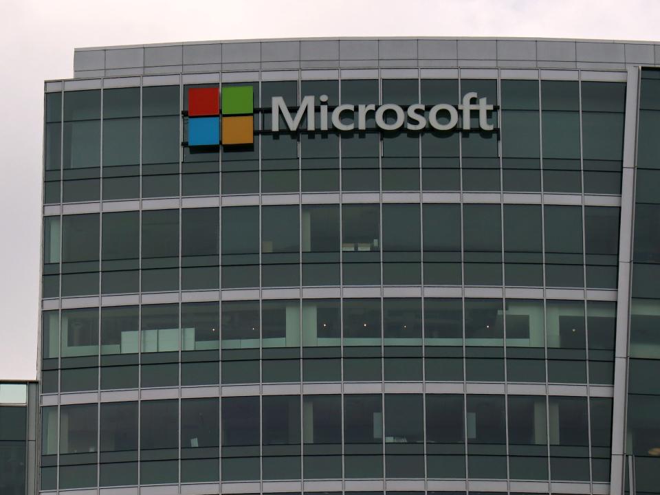 A Microsoft office building in Bellevue, Washington.