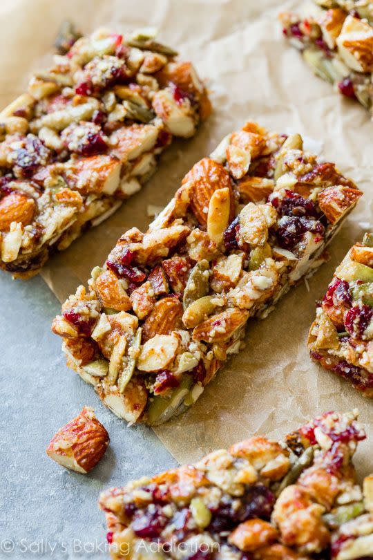 Make granola bars.