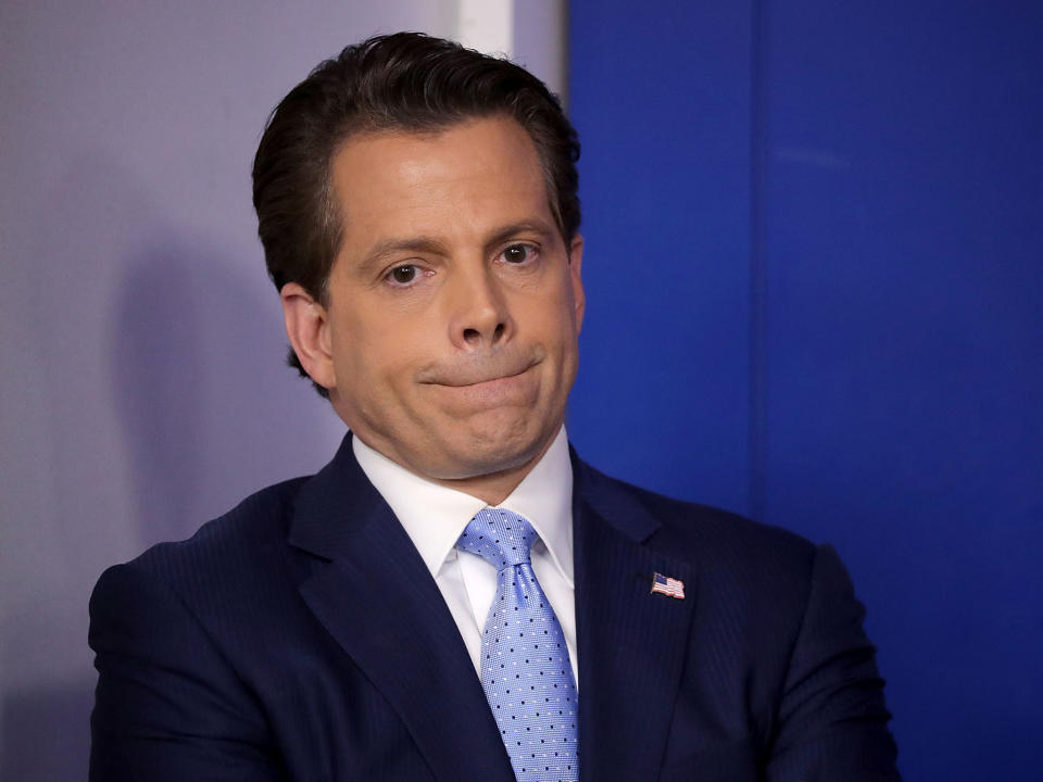 White House communications director Anthony Scaramucci 'forced out by John Kelly'