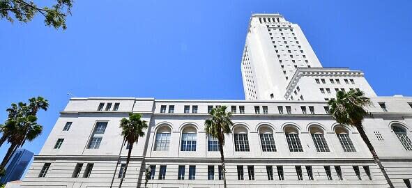 Los Angeles City Hall.