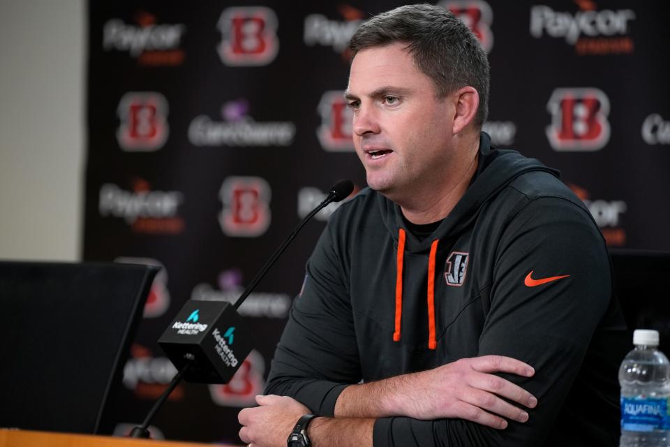 Cincinnati Bengals head coach Zac Taylor