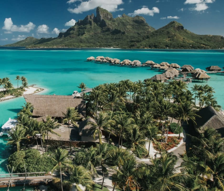 <p>“The overwater bungalows at the <a href="http://www.fourseasons.com/borabora/" rel="nofollow noopener" target="_blank" data-ylk="slk:Four Seasons Bora Bora;elm:context_link;itc:0;sec:content-canvas" class="link ">Four Seasons Bora Bora</a> are among the finest in the world. This is a pure five-star experience in every way, with a five-star price tag to match,” Wade says.</p><p>While the bungalows are perfect for couples, the Four Seasons also offers larger spaces that are great for families, too.</p><p>[From $2,715 per night; <a href="https://www.fourseasons.com/borabora/" rel="nofollow noopener" target="_blank" data-ylk="slk:fourseasons.com;elm:context_link;itc:0;sec:content-canvas" class="link ">fourseasons.com</a>]</p>