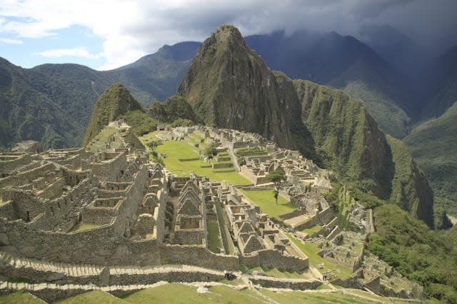 Scenic view of Macchu Picchu, Peru, South America