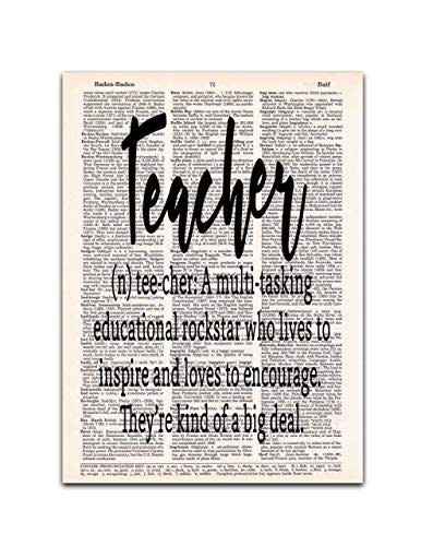 Teacher Definition poster (Amazon / Amazon)