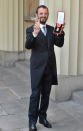 Ringo Starr, whose real name is Richard Starkey, poses after receiving his Knighthood at an Investiture ceremony at Buckingham palace in London, Britain, March 20, 2018. John Stillwell/Pool via Reuters