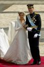 <p>The couple, who have since been crowned as King and Queen of Spain, were married in 2004 at the Catedral de Santa María la Real de la Almudena in Madrid. They have two daughters. </p>