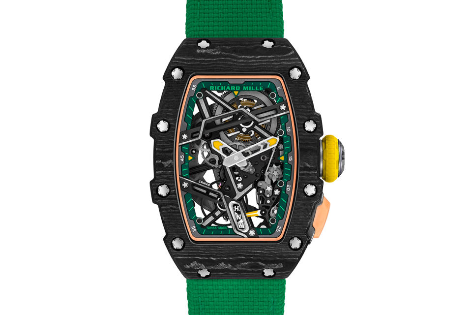 richard mille rm 07-04 performance watch sport athlete athletic stories aurora strauss nafi thiam yulia margot nelly korda 