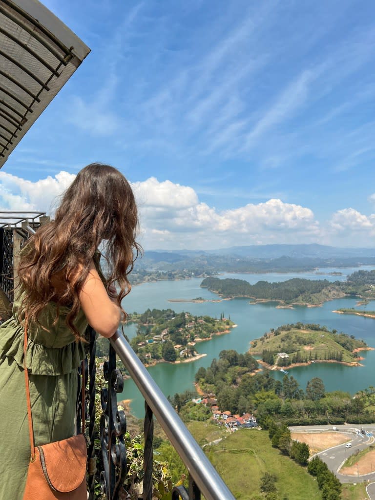 And in Guatapé, Colombia. She prefers “overlooked” destinations. Bernice Padilla / SWNS