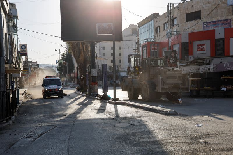 Israeli raid in Jenin, in the Israeli-occupied West Bank