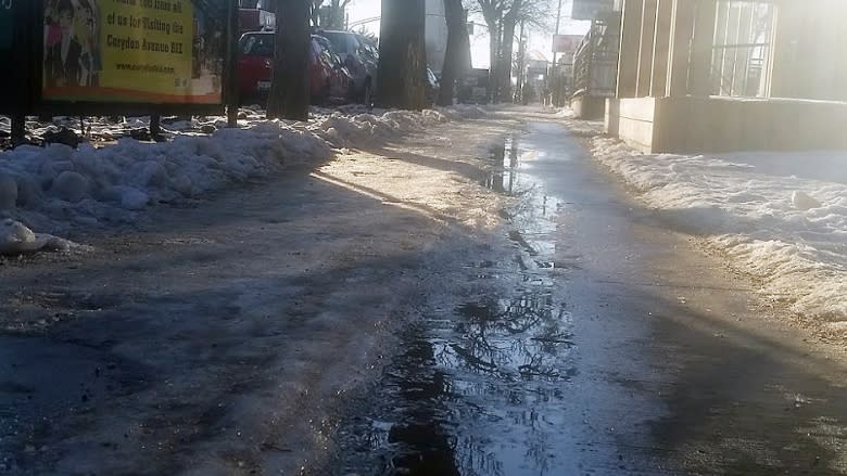 67 hours above freezing a record January thaw for Winnipeg