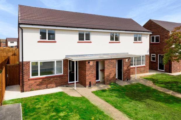 POPULAR: First phase of refurbished MoD homes nearly sold out. Picture by Annington