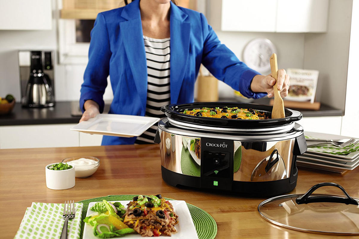 Crock-Pot Wifi-Controlled Smart Slow Cooker Enabled by WeMo, 6