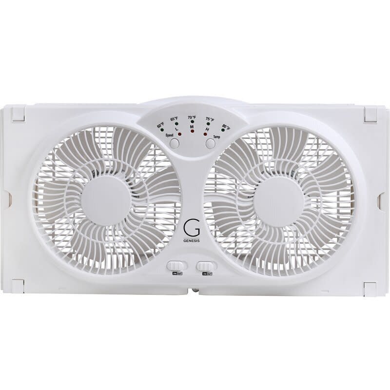 This window fan has expandable side panels for a perfect fit, three speed settings and a built-in thermostat with LED indicator lights. It has a 4.8-star rating with more than 50 reviews. <a href="https://fave.co/3dqjgkv" target="_blank" rel="noopener noreferrer">Find it for $77 at Wayfair</a>. 