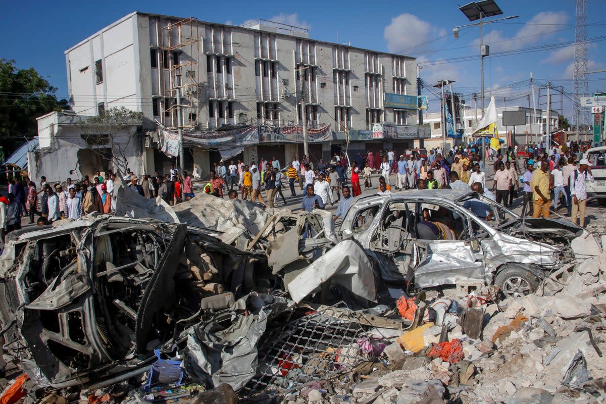 SOMALIA-EXPLOSIONES (AP)